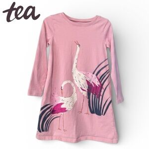 Tea Collection Graphic Play Dress- Crane